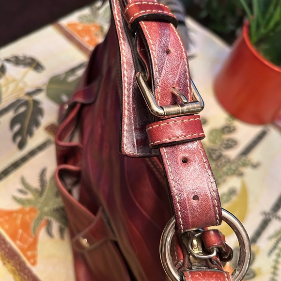 Dooney & Bourke Florentine Zebra Hobo Bag. - Picture 5 of 10